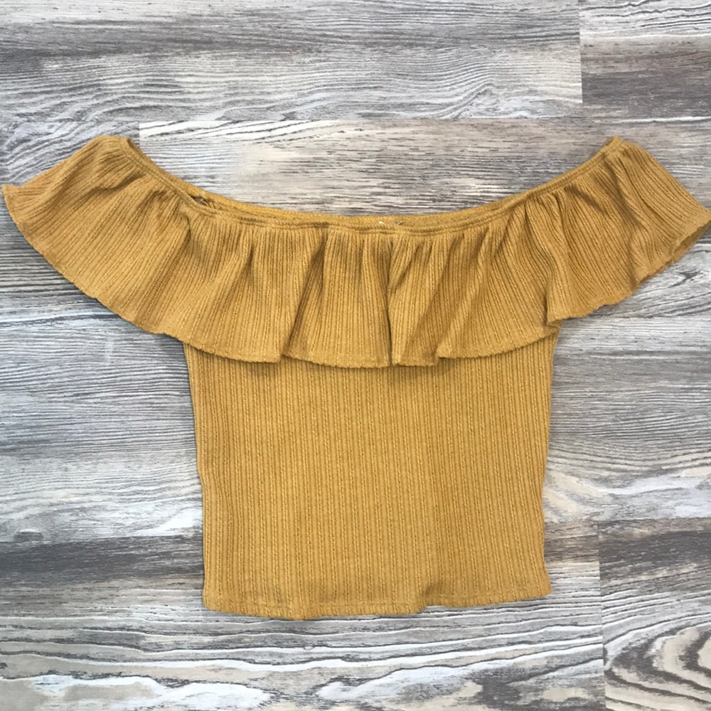 Off The Shoulder Crop Top